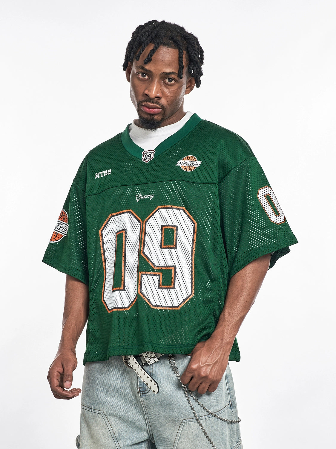 No.09 CROPPED UNIFORM JERSEY