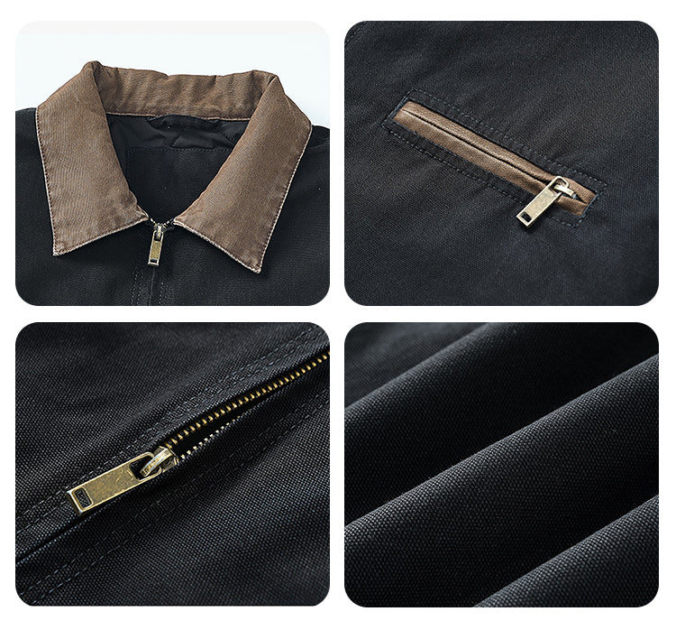 BICOLOR DETRIOIT JACKET