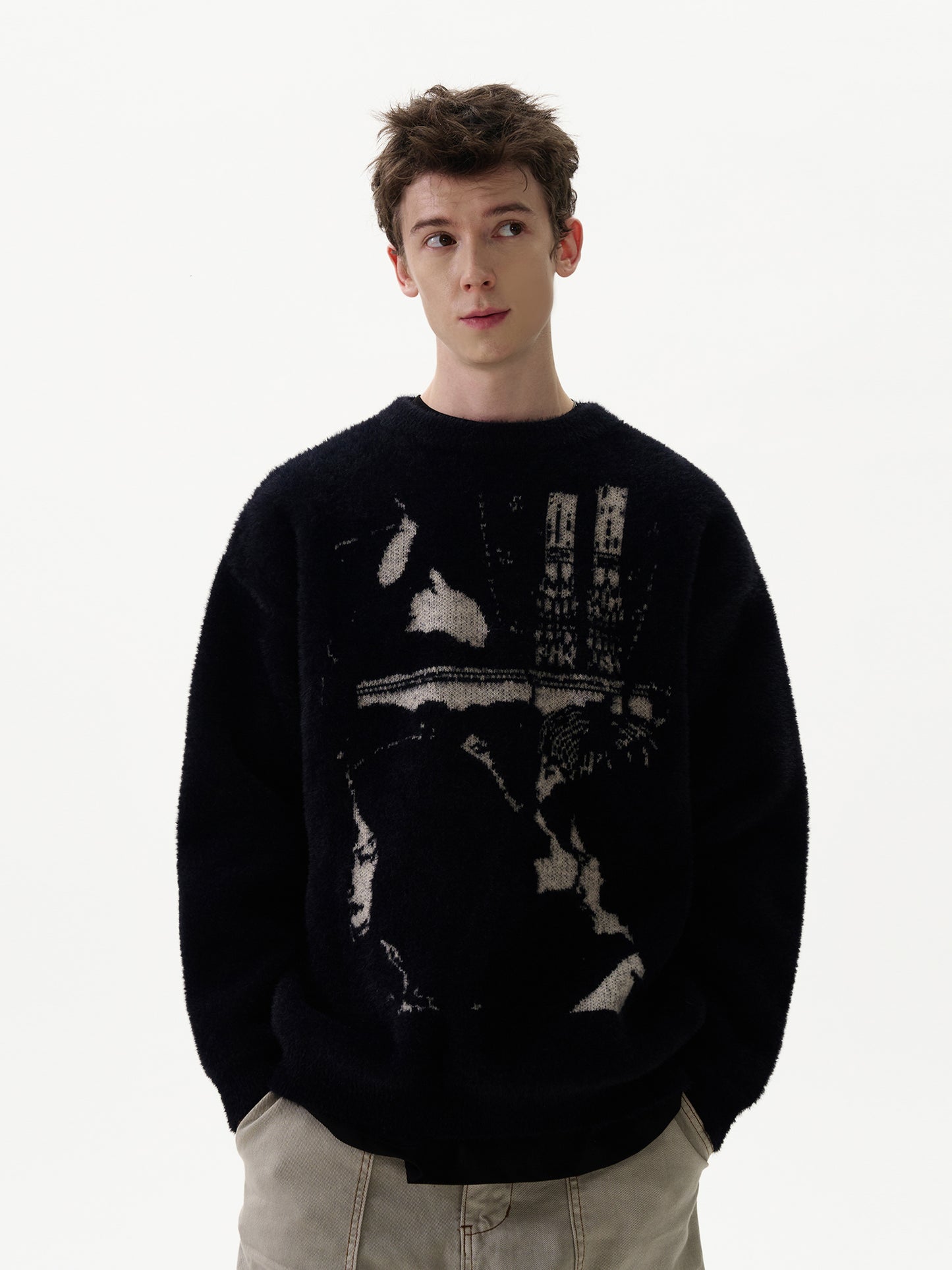 VINATGE JACQUARD KNIT