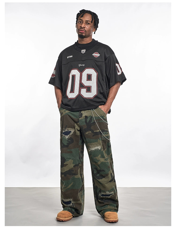 No.09 CROPPED UNIFORM JERSEY