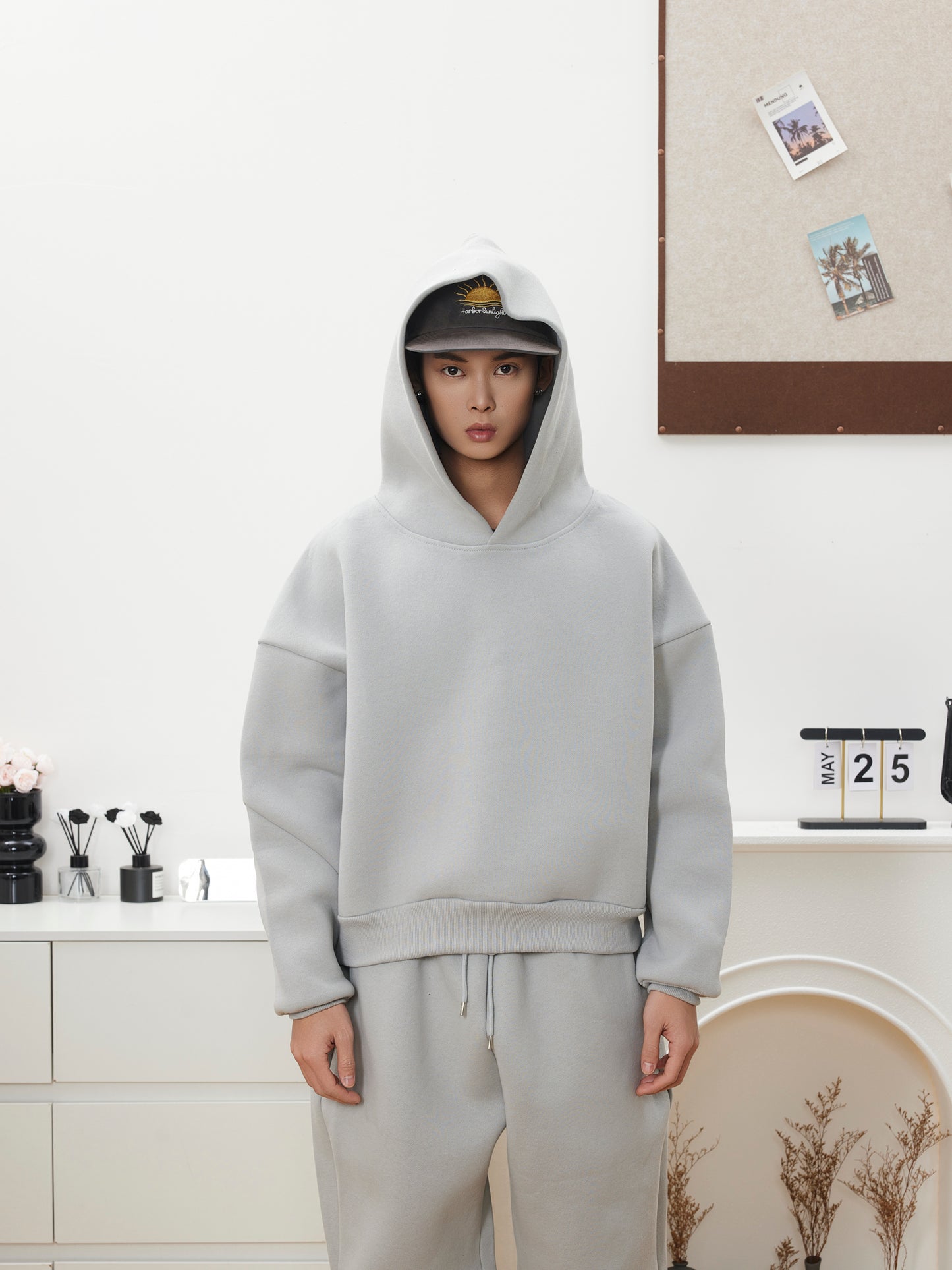 HEAVY SMOOTH HOODIE & SWEATPANTS