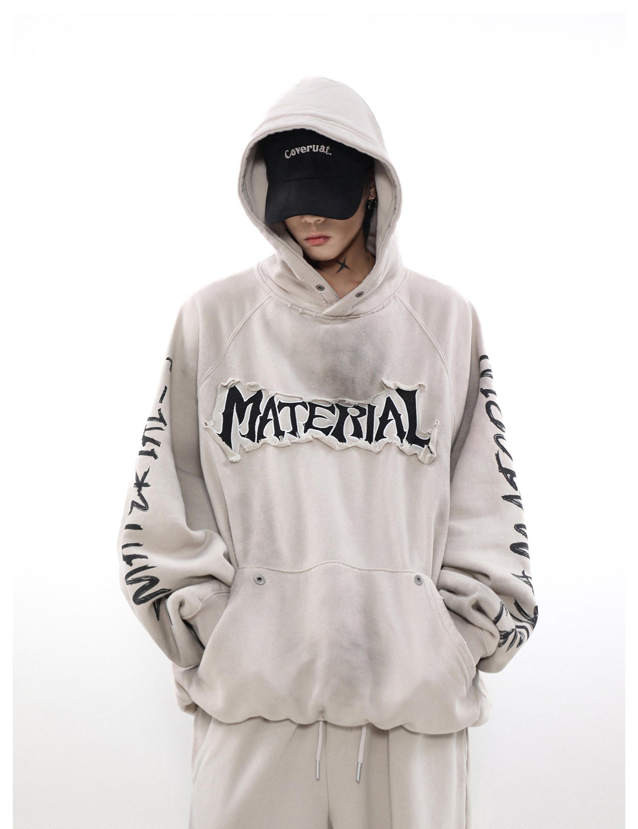 VINTAGE PATCHED LOGO HOODIE