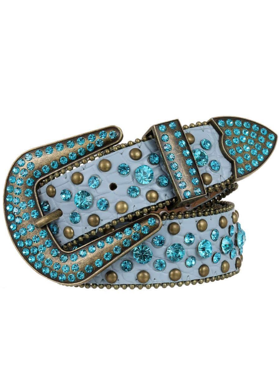 RHINESTONE ENCRUSTED BELT