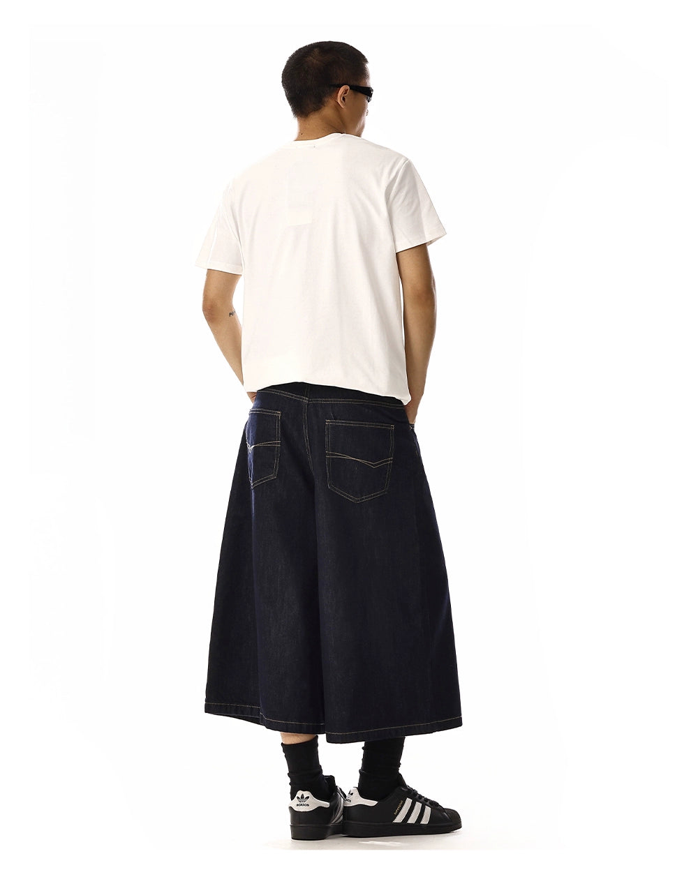 WASHED CLEANFIT DENIM SHORTS
