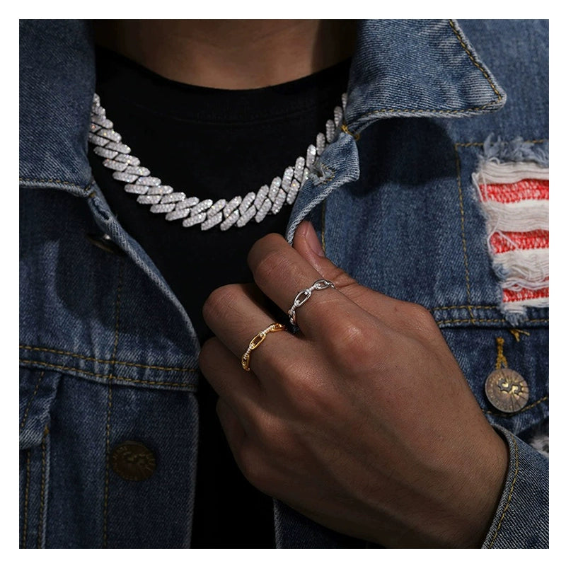 CUBAN ICED CHAIN NECKLACE