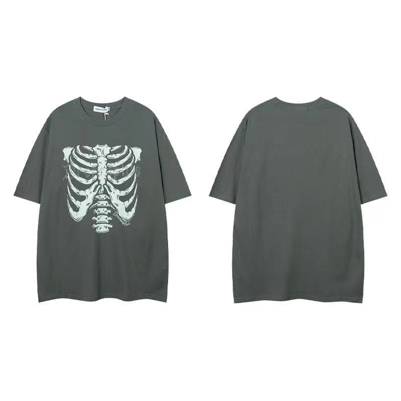 BONE RHINESTONE T-SHIRTS
