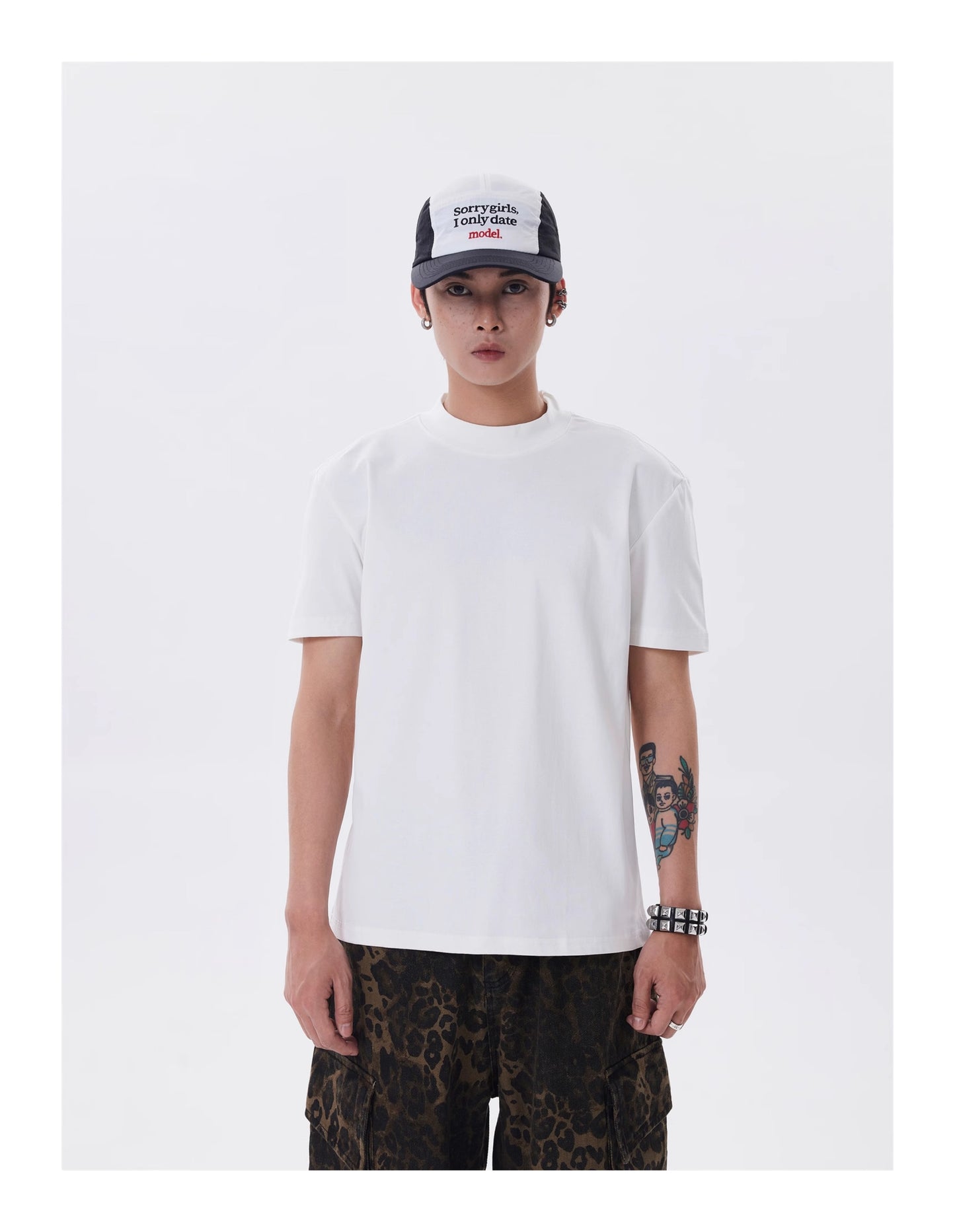 CLEANFIT HIGH NECK T-SHIRT