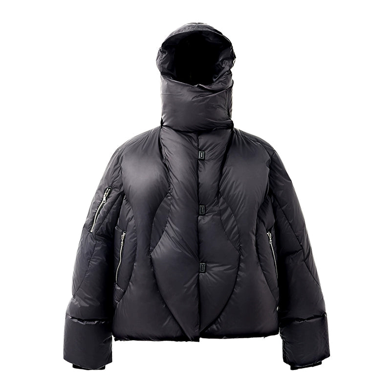 DECONSTRUCTED DETACHABLE PUFFER JACKET