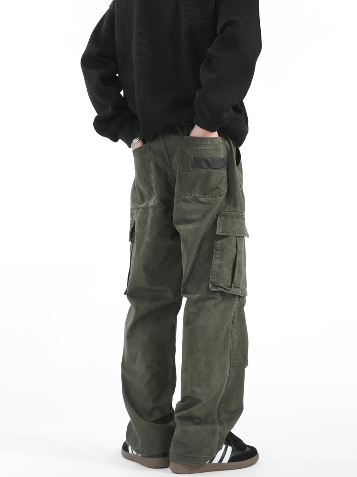VINTAGE MULTI POCKET CARGO PANTS