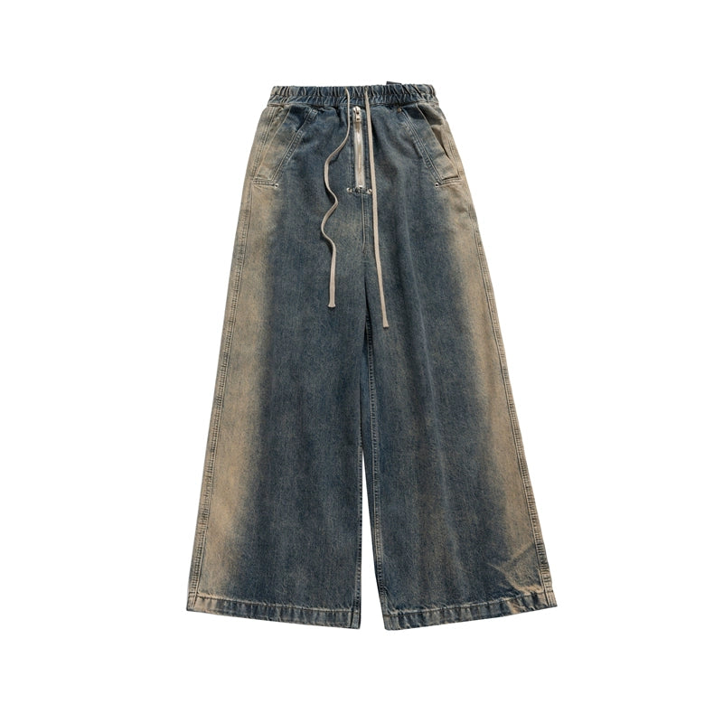 GRADIENT WASHED CARGO DENIM