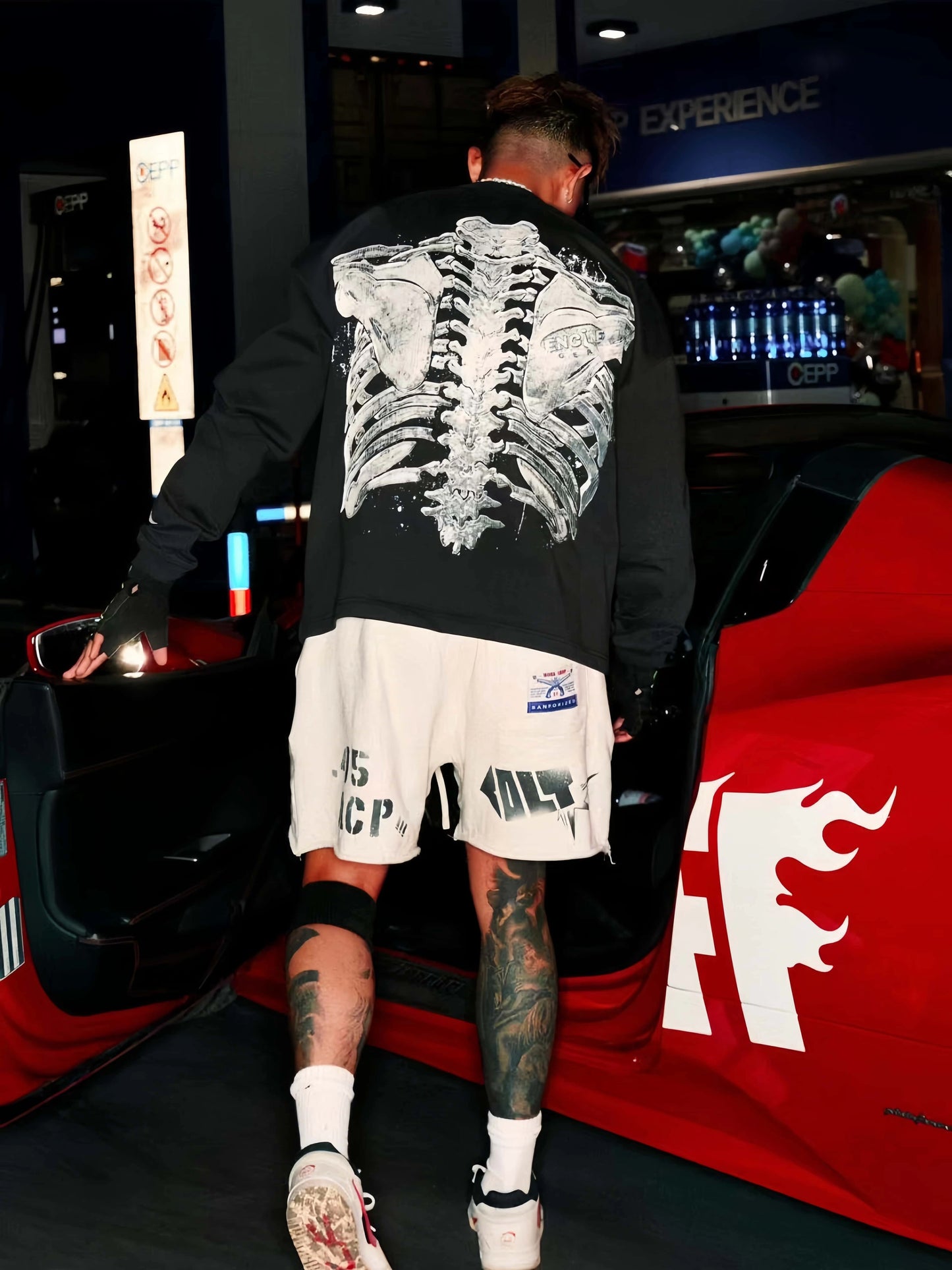 VINTAGE BONE LONG SLEEVE TEE