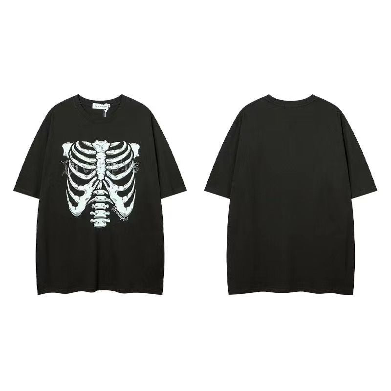 BONE RHINESTONE T-SHIRTS