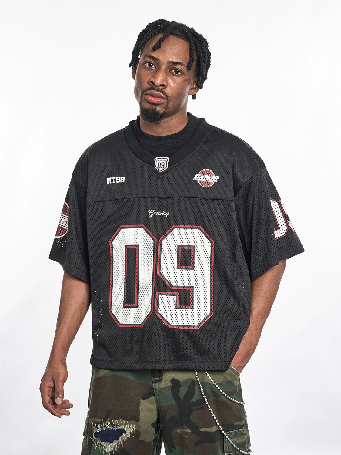 No.09 CROPPED UNIFORM JERSEY