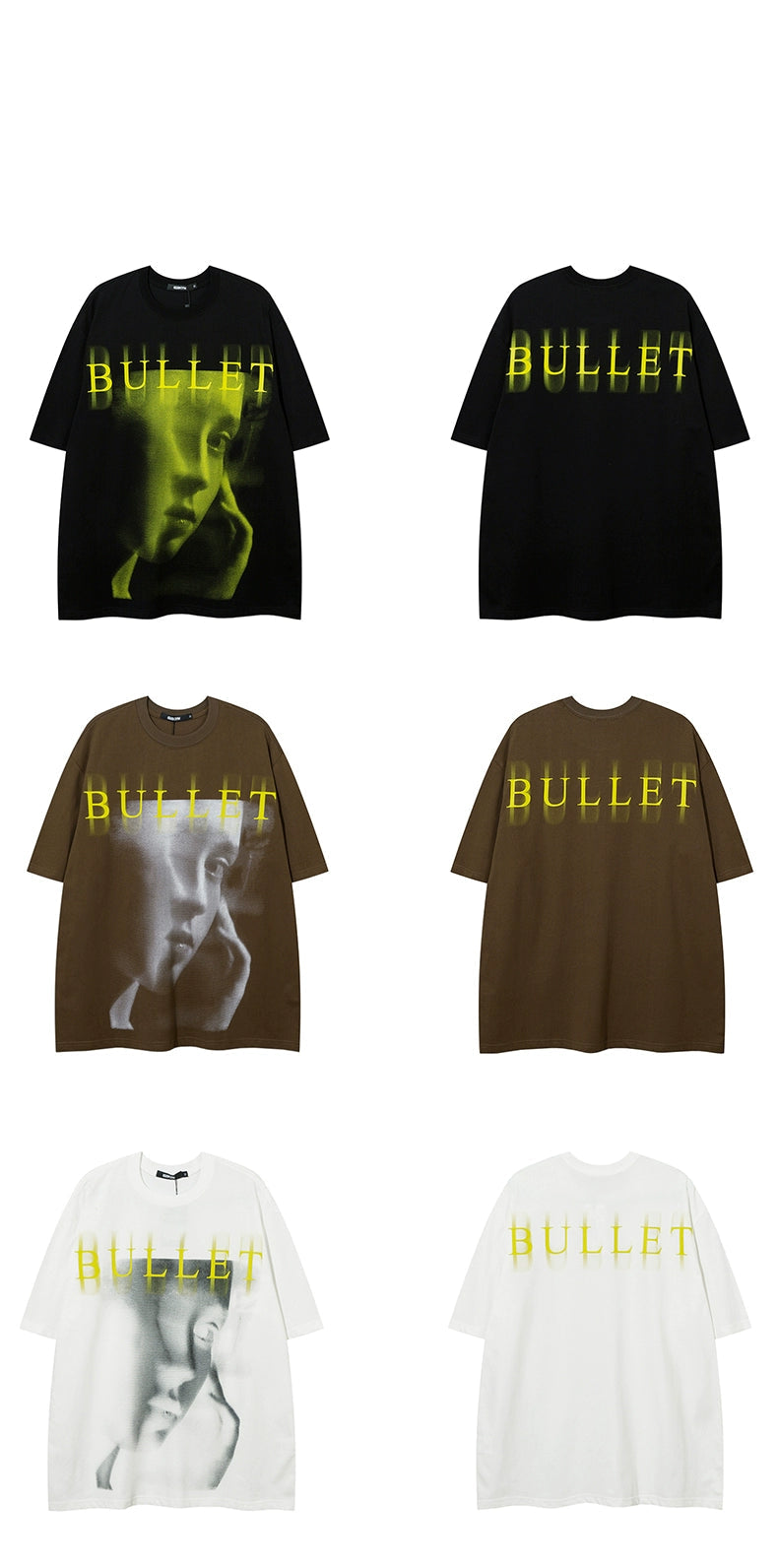 BULLET CHARACTER T-SHIRTS