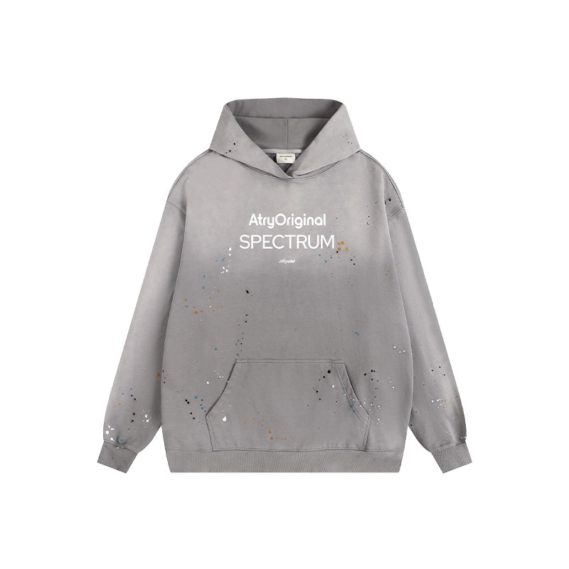 PAINTED GRADIENT WASHED HOODIE