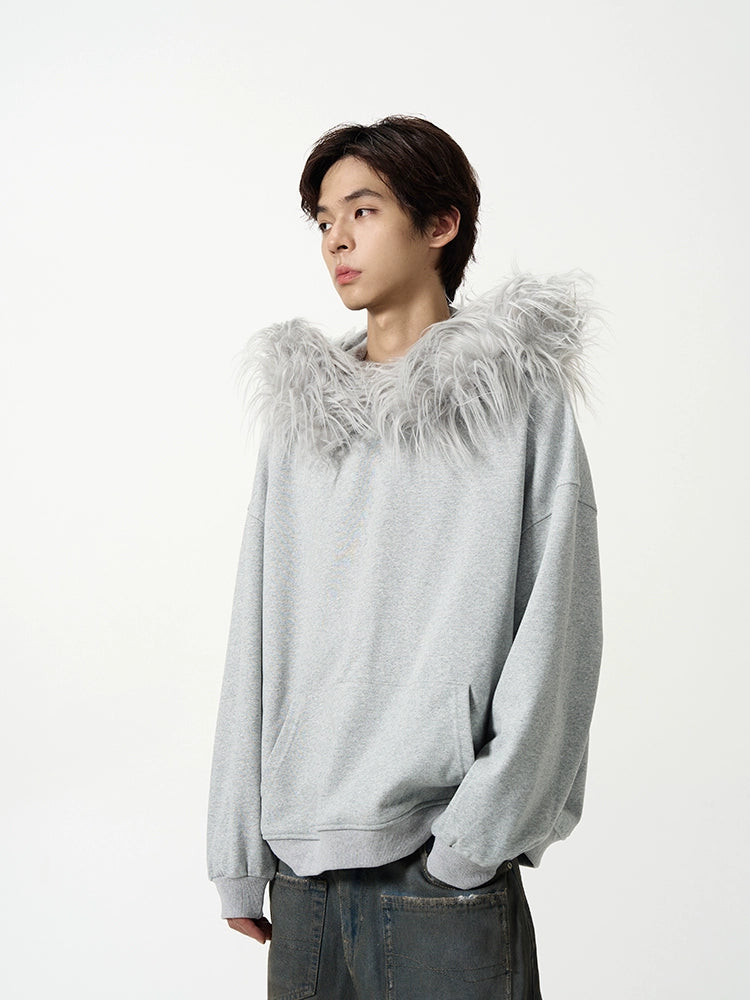 NORDIC FUR HOODIE