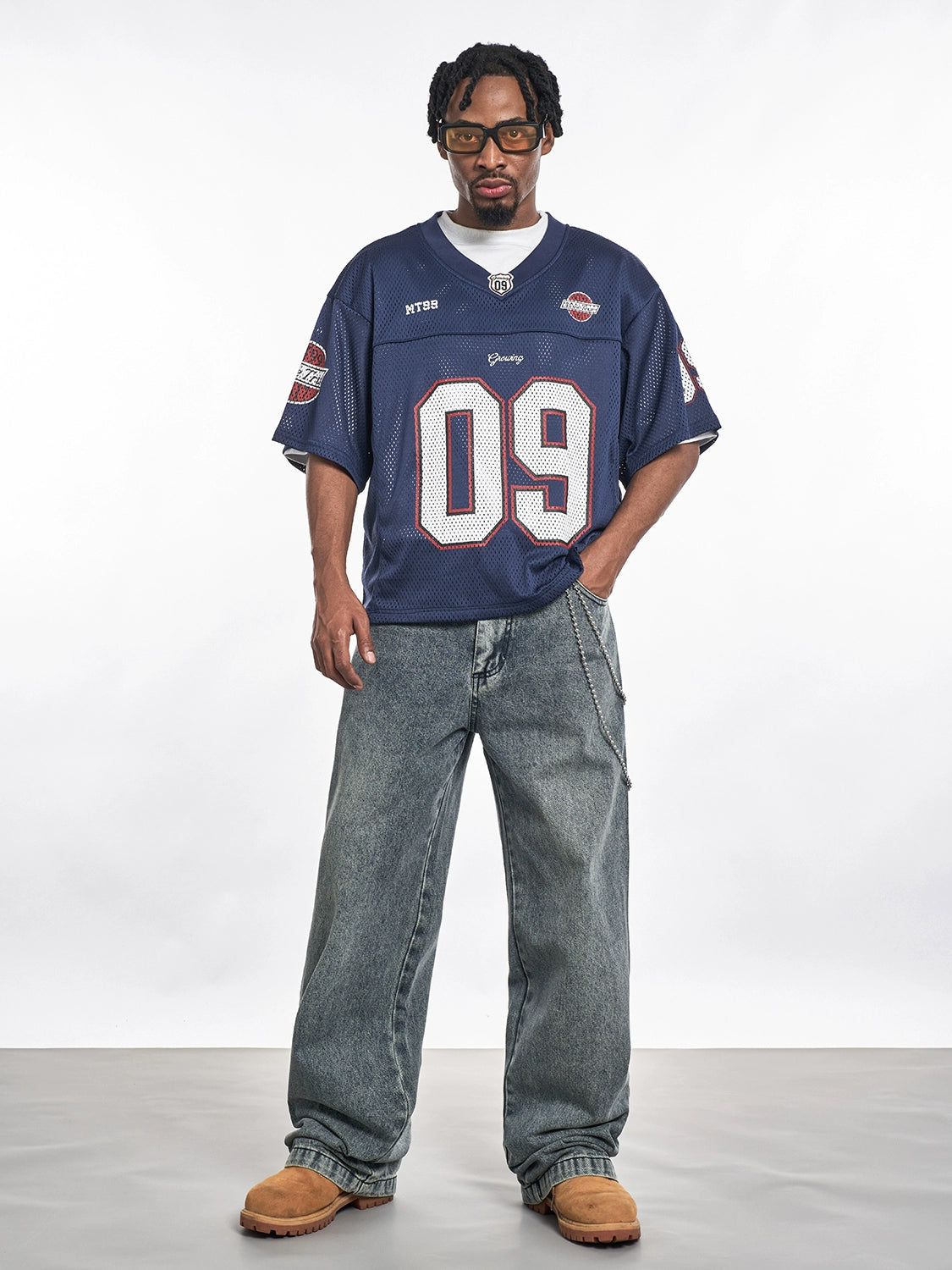 No.09 CROPPED UNIFORM JERSEY