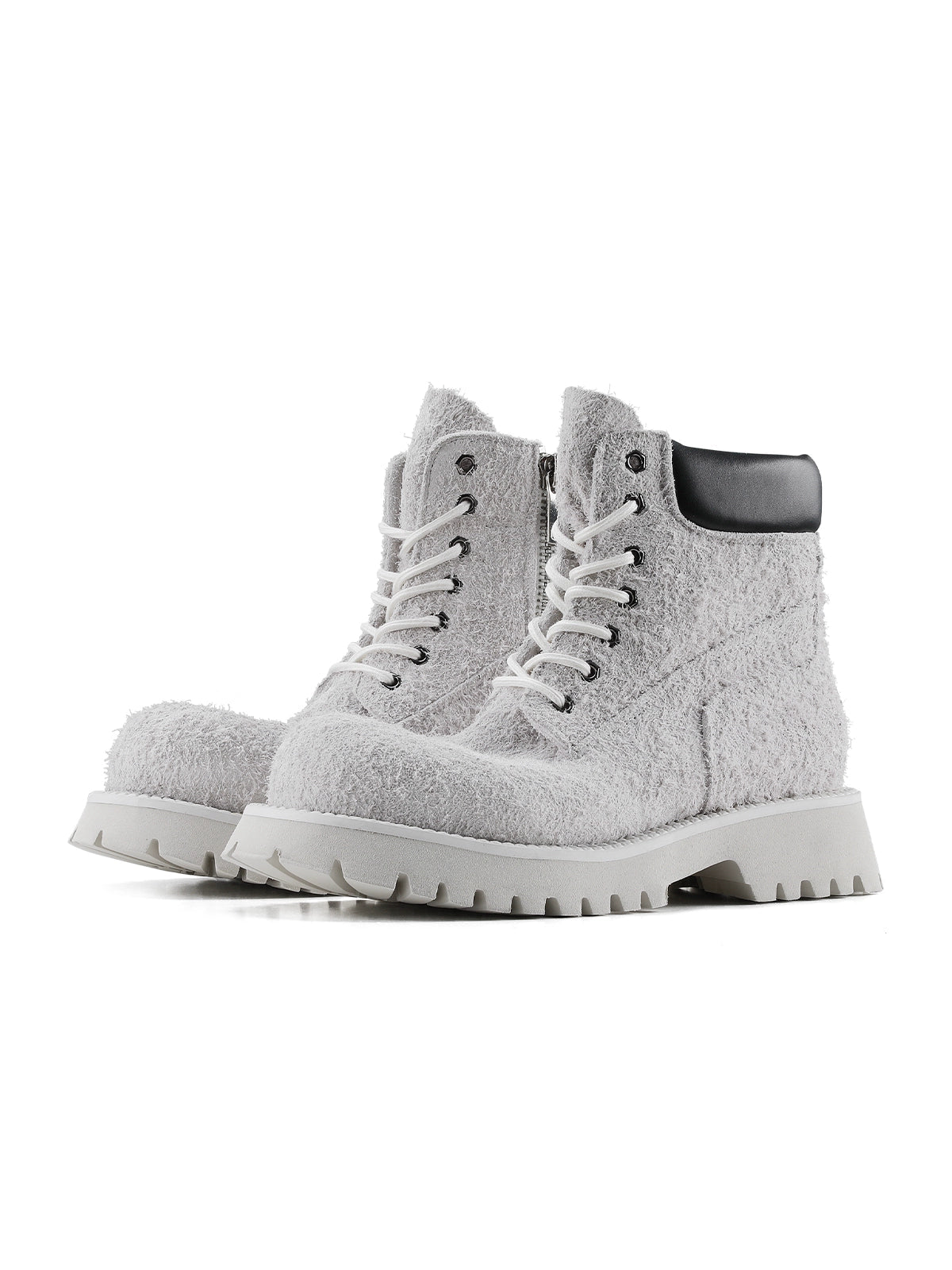 COWHIDE HIGHSOLE COMBAT BOOTS