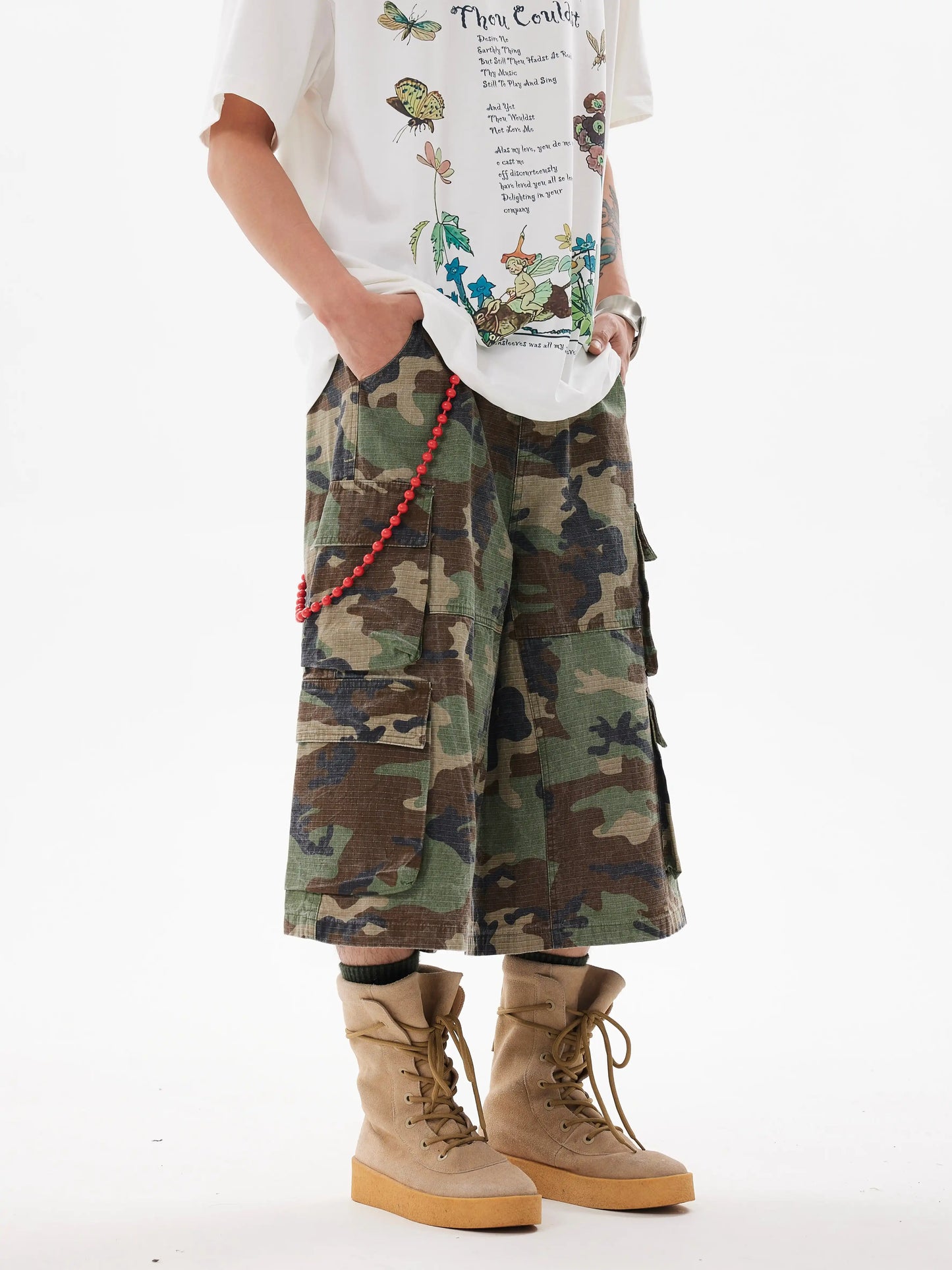 WASHED DISTRESSED CARGO SORTS