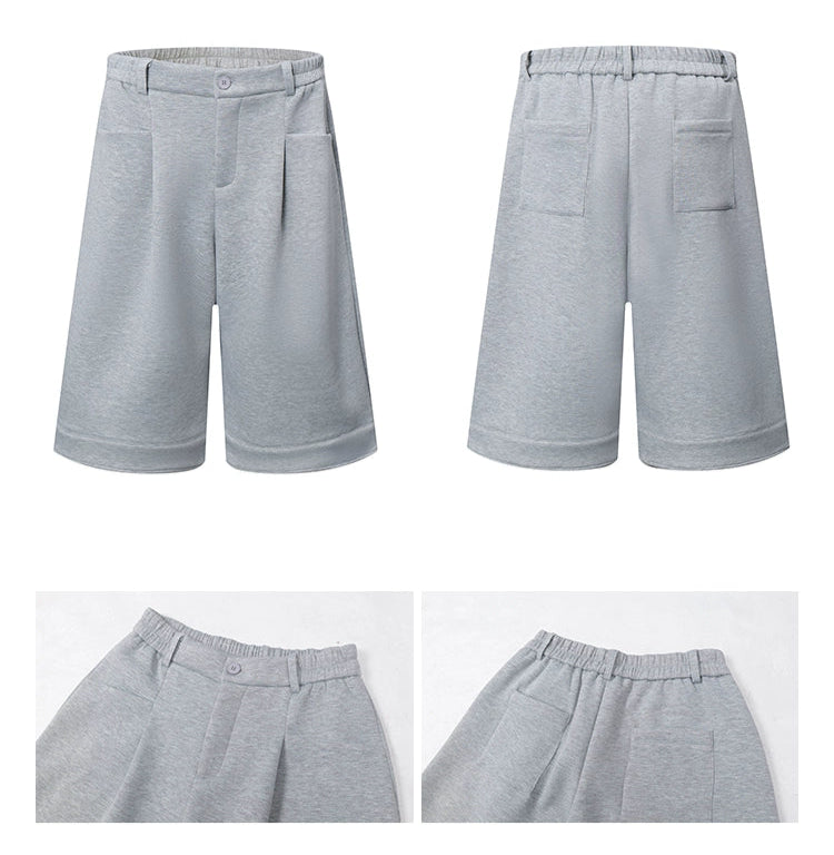 BELT LOOP SWEAT SHORT PANTS