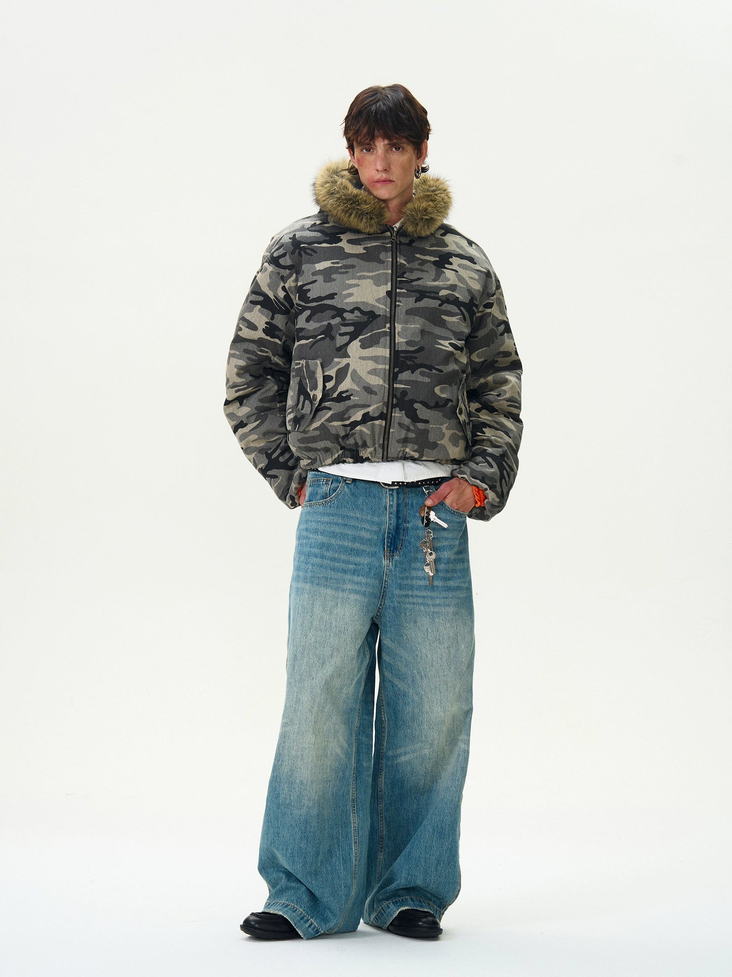 CARGO FUR JACKET