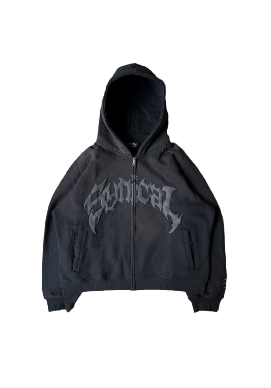 RADICAL GOTHIC ZIP HOODIE