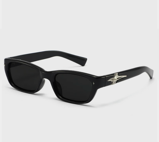 SILVER SPIKE SUNGLASSES