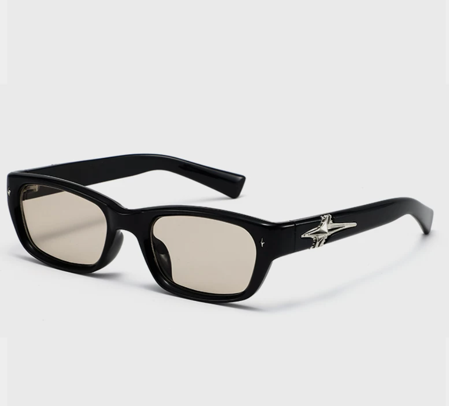 SILVER SPIKE SUNGLASSES