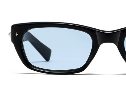 SILVER SPIKE SUNGLASSES