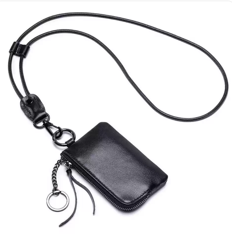 BLACK LINK CORD WALLET