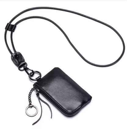 BLACK LINK CORD WALLET