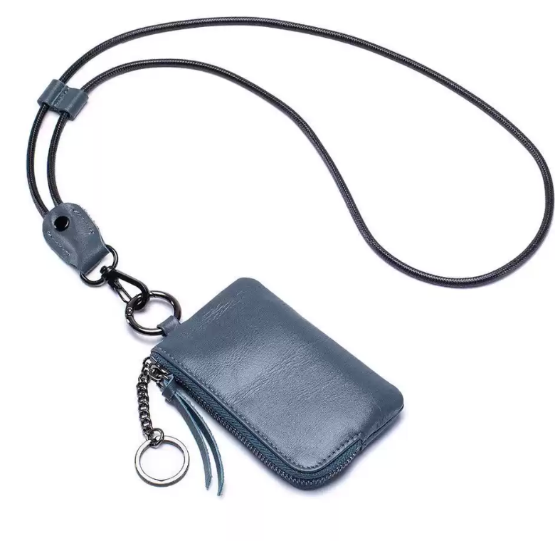 BLACK LINK CORD WALLET