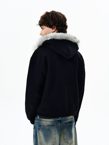CLEANFIT FUR HOODED ZIP JACKET