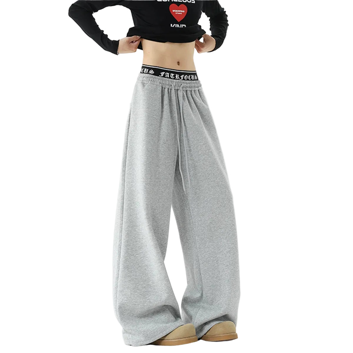 MINIMAL WIDE SWEATPANTS