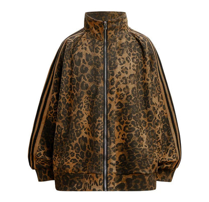 LEOPARD TRACK JACKET & PANTS