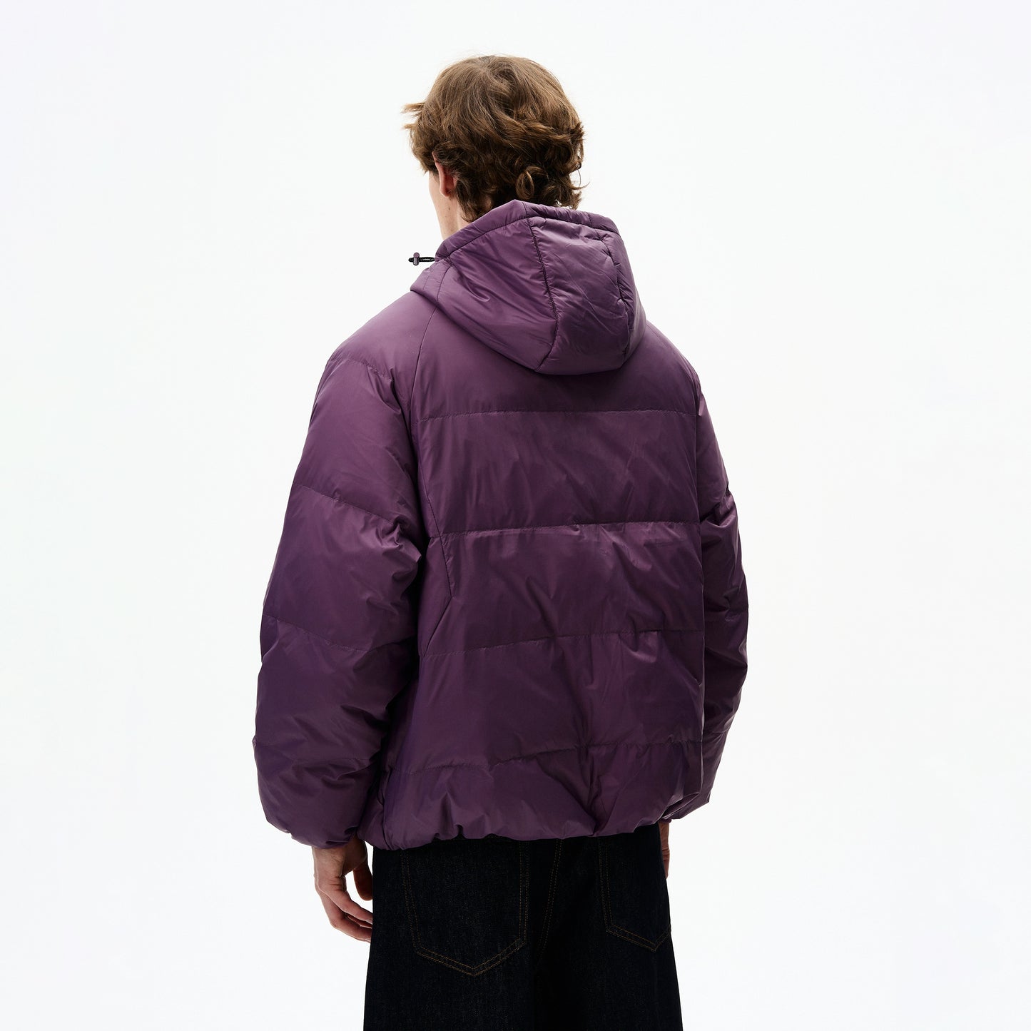 LIGHT DOWN HOODED JACKET