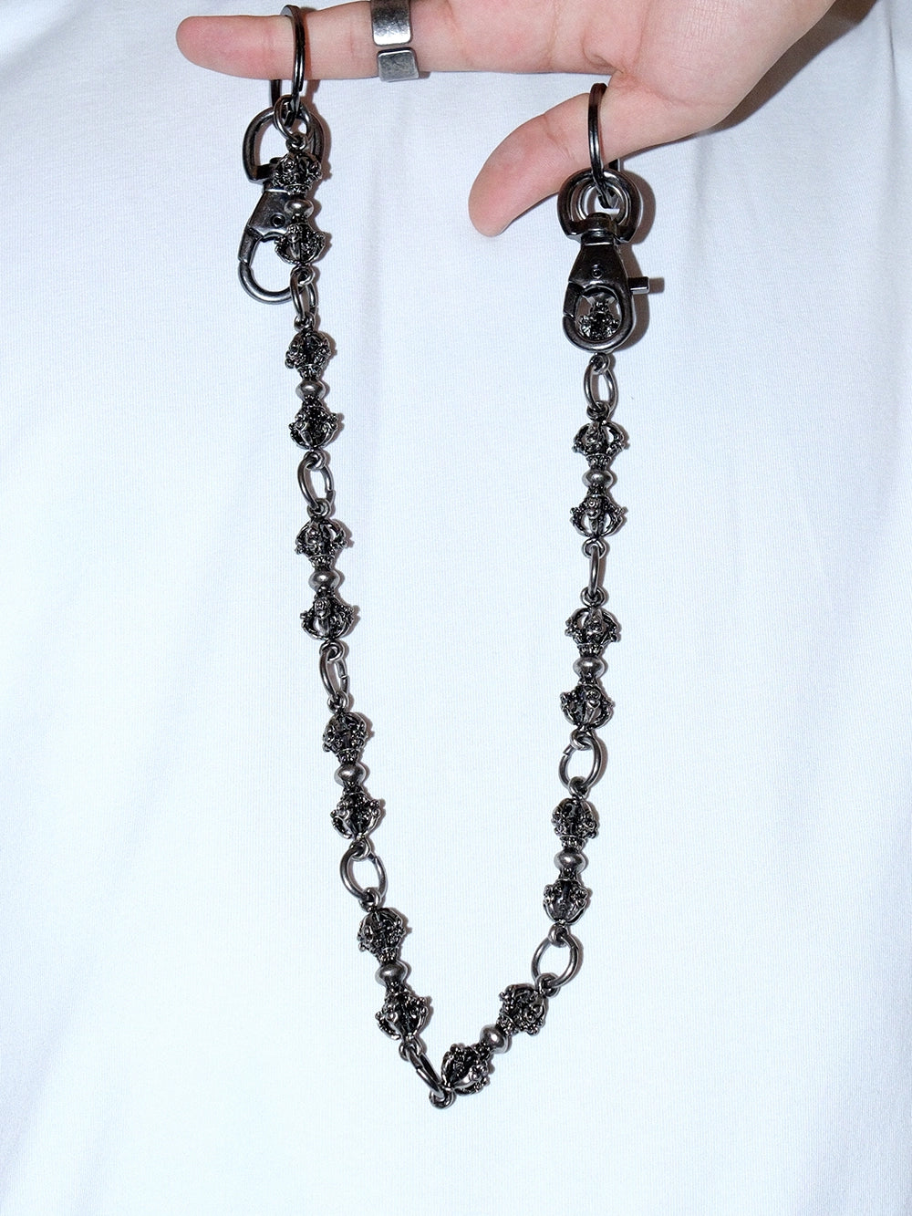 VINATGE HEAVY KNOT WALLET CHAIN