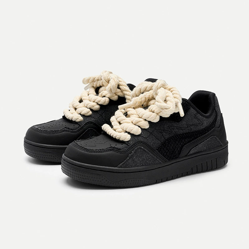 PLATFORM THICK ROPE SHOES 厚底 geek スニーカー PLATFORM THICK ROPE SHOES – GEEK
