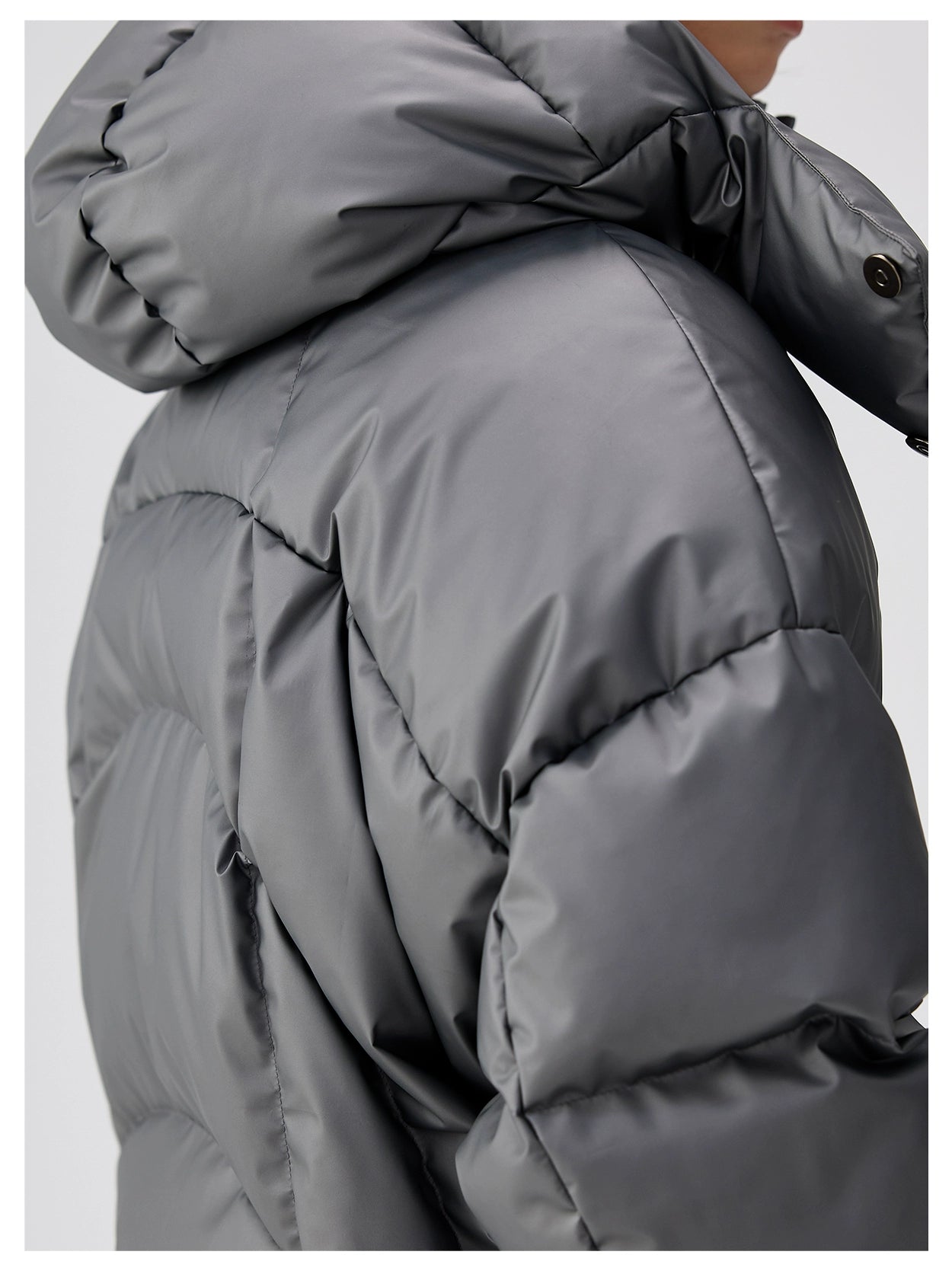 URBAN SHORT DOWN HOODED JACKET