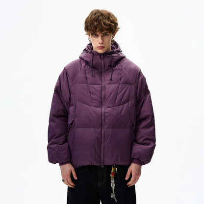 LIGHT DOWN HOODED JACKET