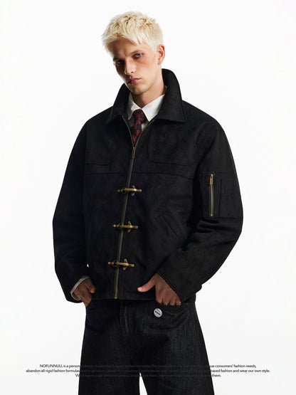 GOLD BUCKLE URBAN FIREMAN JACKET