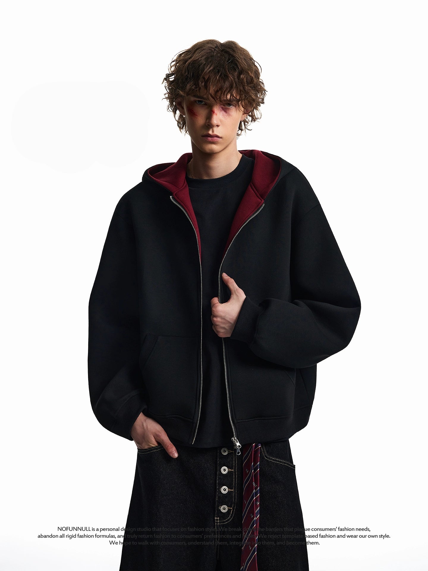HEAVY SMOOTH CLEANFIT ZIPPED HOODIE