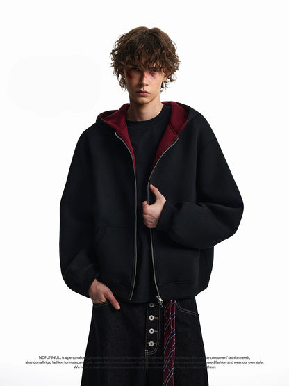 HEAVY SMOOTH CLEANFIT ZIPPED HOODIE