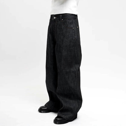15oz HEAVY RAW BAGGY DENIM