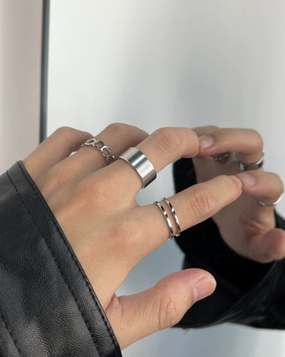 TRIO LINK RING SET