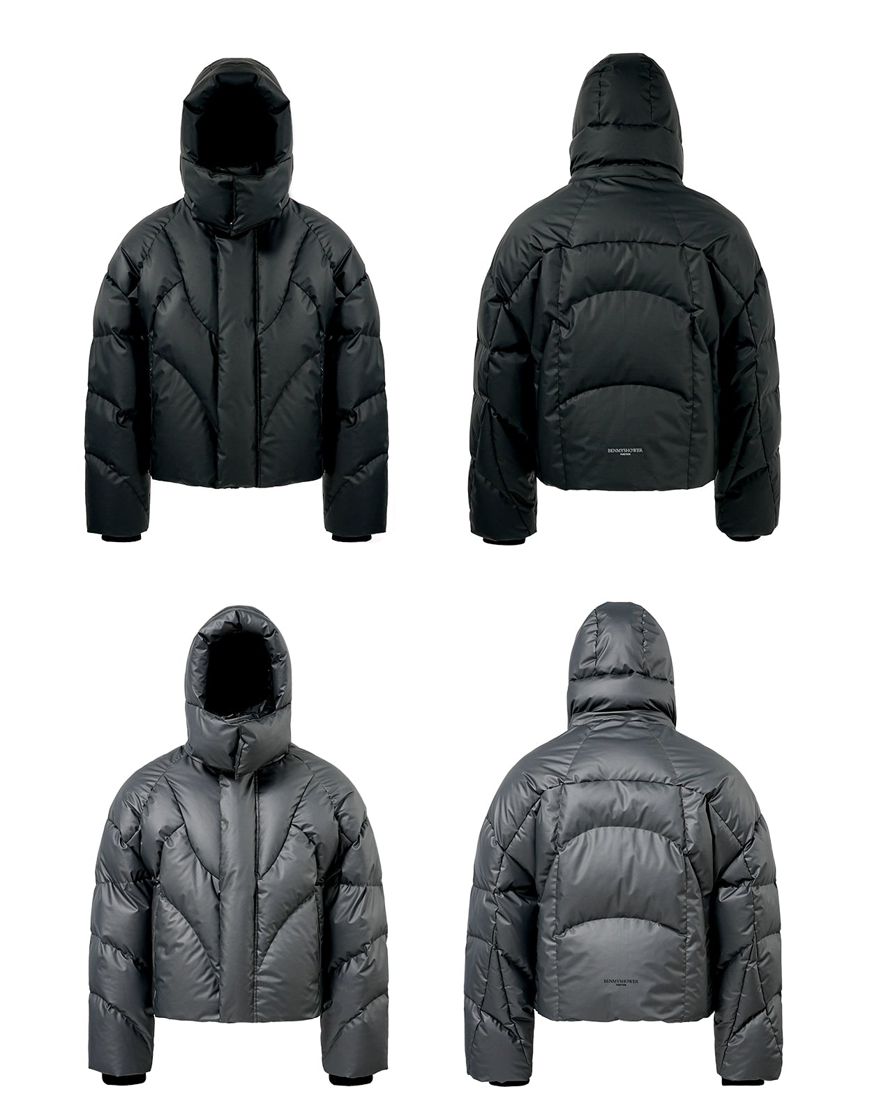 URBAN SHORT DOWN HOODED JACKET