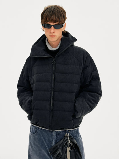 HIGH-NECK MICRO DOWN JACKET