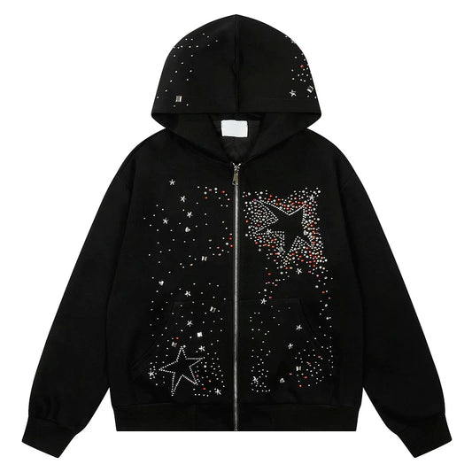 GALAXY CRYSTAL STREET HOODIE