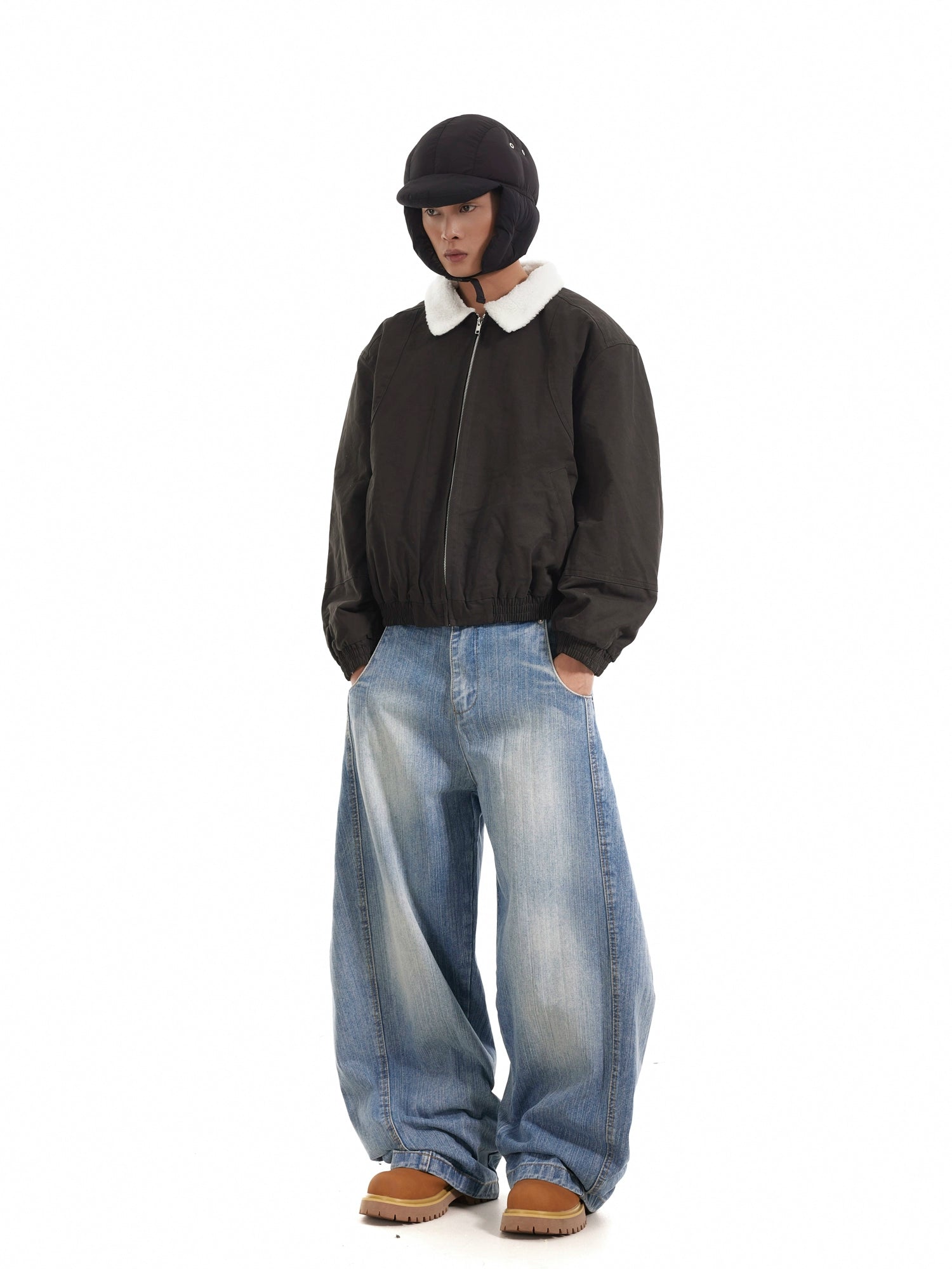 VINTAGE WASHED BAGGY DENIM PANTS – GEEK VINTAGE WASHED BAGGY DENIM PANTS – GEEK