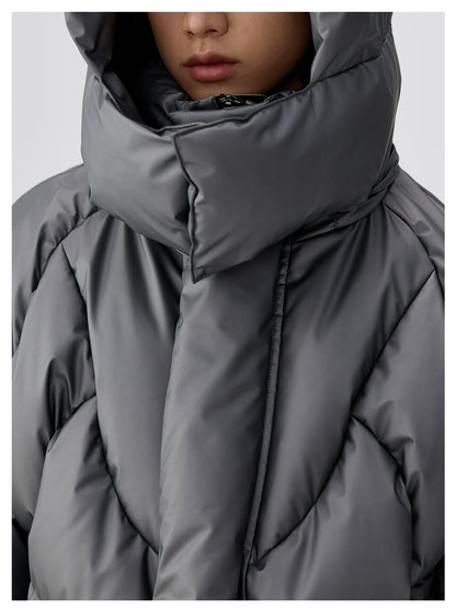 URBAN SHORT DOWN HOODED JACKET